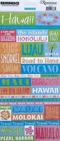 Hawaii Quote Stickers