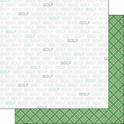 Golf Addict 1 Double Sided Paper