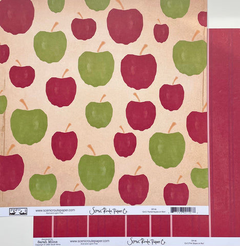 Painted Apples Paper Collection