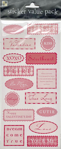Pink Sweetheart Stickers