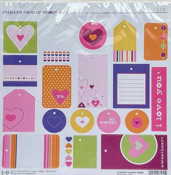 Cupid's Candy Shop Die Cut Collection