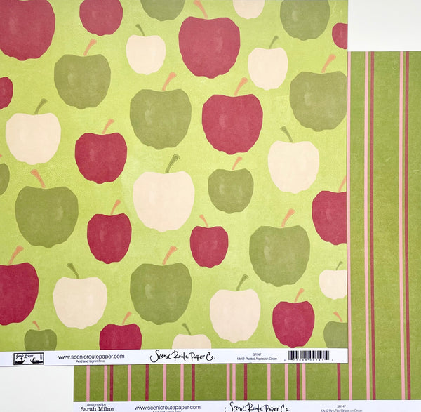 Painted Apples Paper Collection