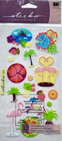 Summer In The Tropics Stickers