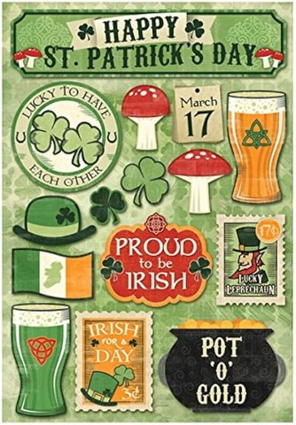 St. Patrick's Day Stickers Collection
