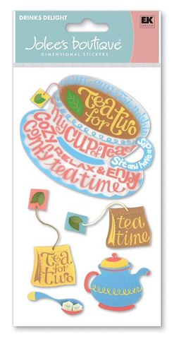 Drinks Delight Tea Sticker Collection