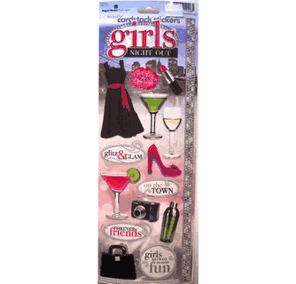 Girls Night Out Stickers