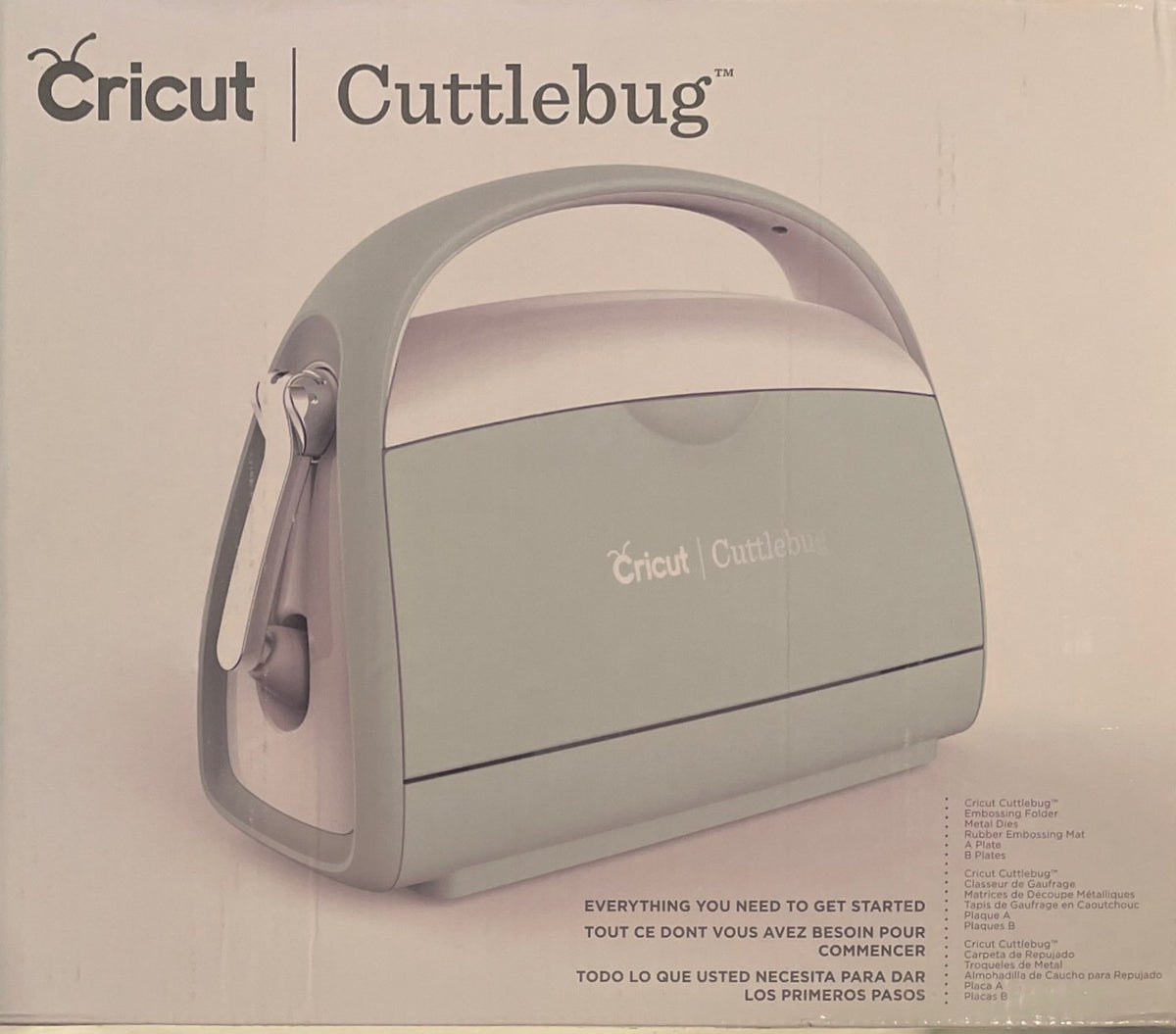 Cricut Cuttlebug Embosser and Die Cutter Machine with Many