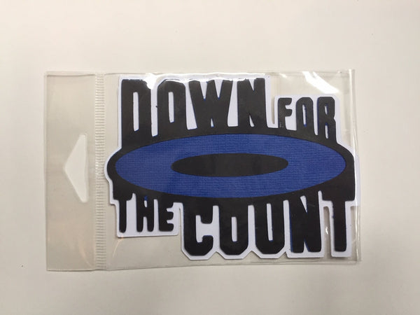 Down For The Count Custom Die Cut