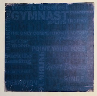 Gymnastics Blue