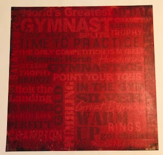Gymnastics Red
