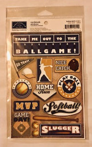 Softball MVP Stickers