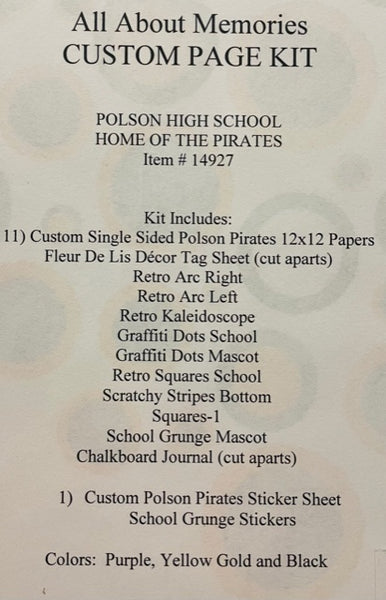 Custom Polson Paper Kit
