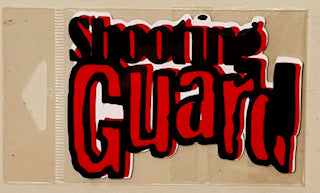 Shooting Guard Custom Die Cut