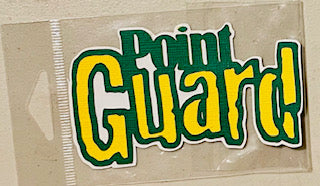 Point Guard Custom Die Cut