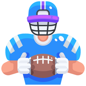 "American Football Player Icon made by Freepik from www.flaticon.com"