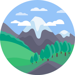 "Mountains Icon made by Freepik from www.flaticon.com"