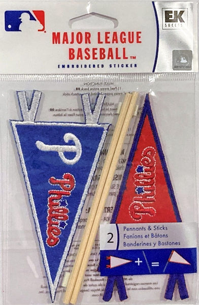 MLB Embroidered Pennants Stickers
