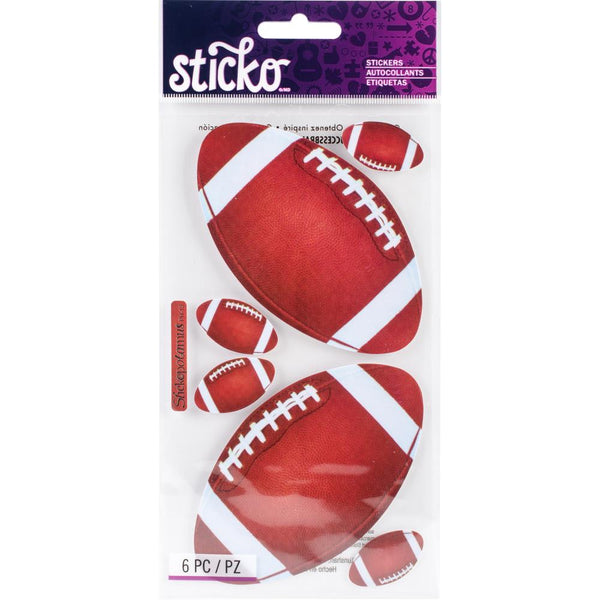 Sticko Sports Ball Stickers