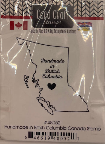 Handmade in British Columbia Stamp