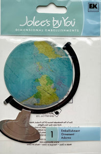 World Globe Embellishment