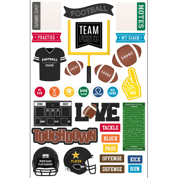 Sports Ephemera Die Cuts
