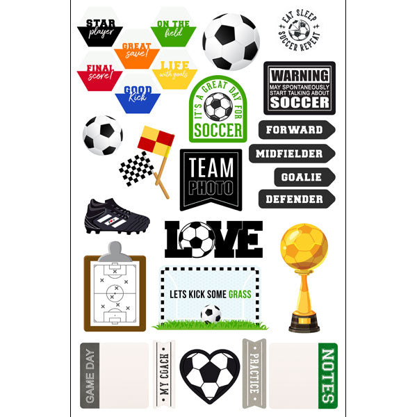 Sports Ephemera Die Cuts