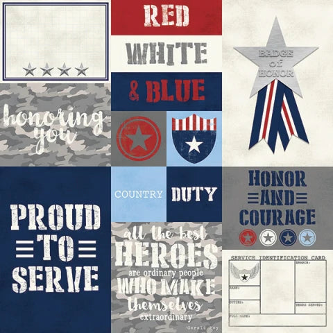 Simple Stories Hero 12x12 Paper Collection
