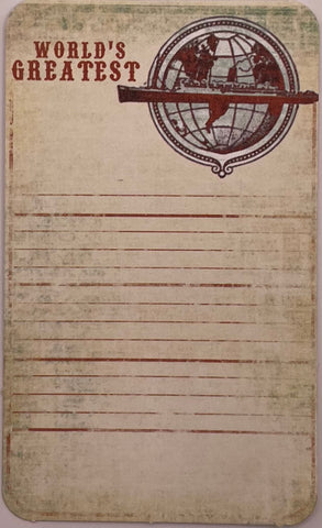 Peaceful Treasure Journaling Card