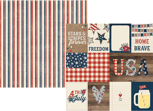 Let Freedom Ring 12x12 Paper Collection