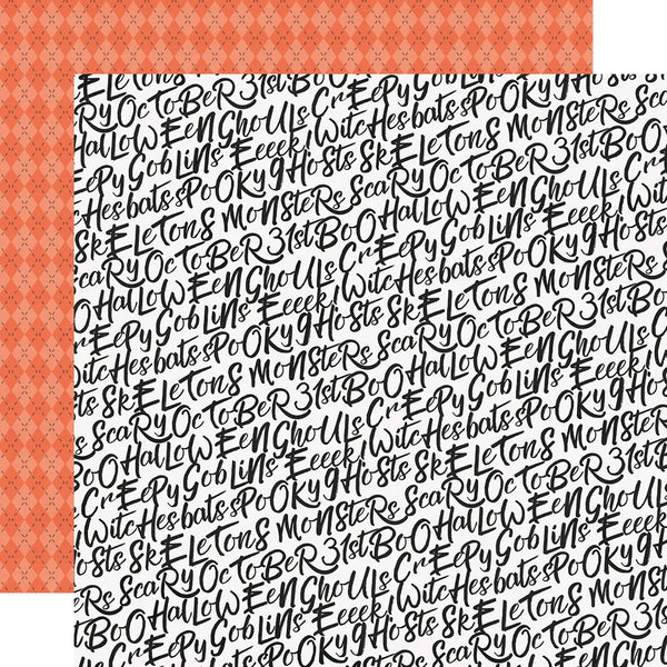 Simple Stories Happy Haunting 12x12 Paper Collection