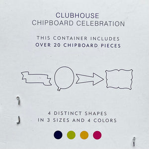 Celebration Chipboard Shapes