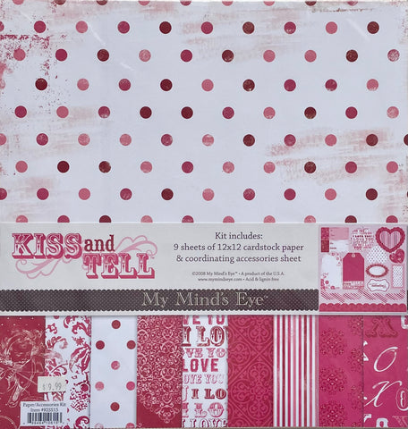 Kiss and Tell Paper Kit