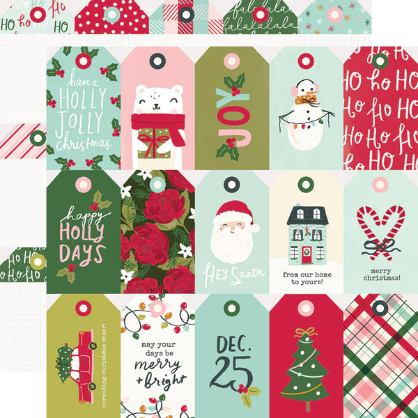 Christmas Tags Paper