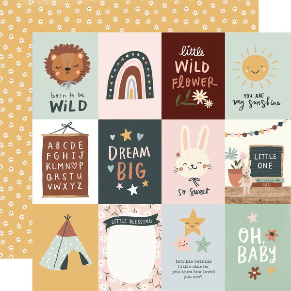 Boho Baby 12x12 Papers