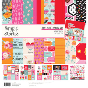 Heart Eyes Collection 12x12 Paper Kit