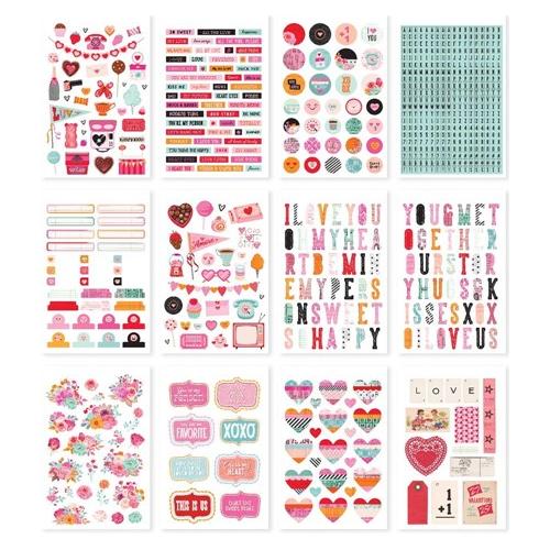 Heart Eyes 6x8 Paper Pad and Sticker Book