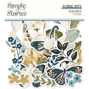Remember Floral Bits Ephemera