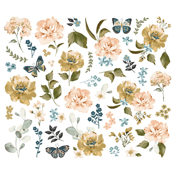 Remember Floral Bits Ephemera