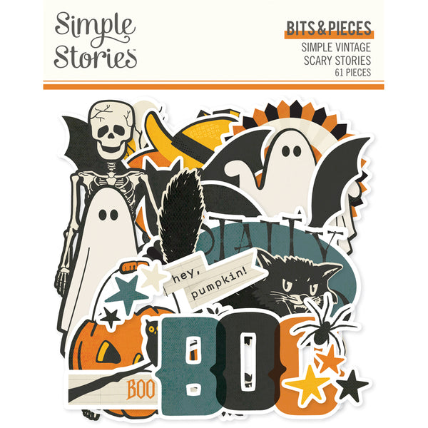 Simple Stories Simple Vintage Scary Stories Ephemera