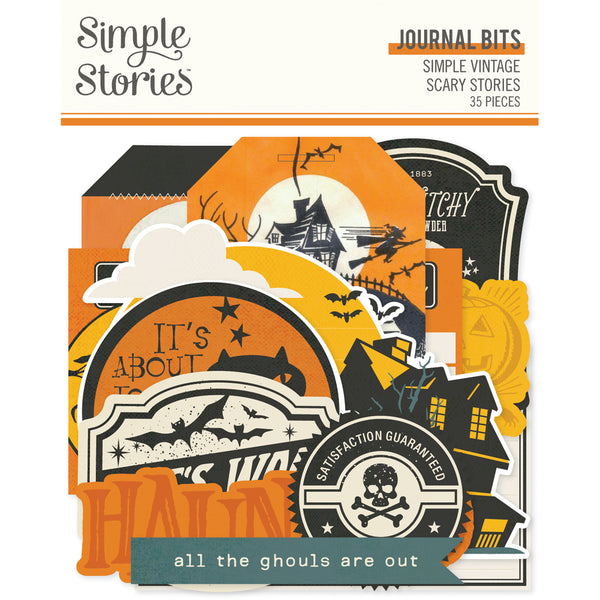 Simple Stories Simple Vintage Scary Stories Ephemera
