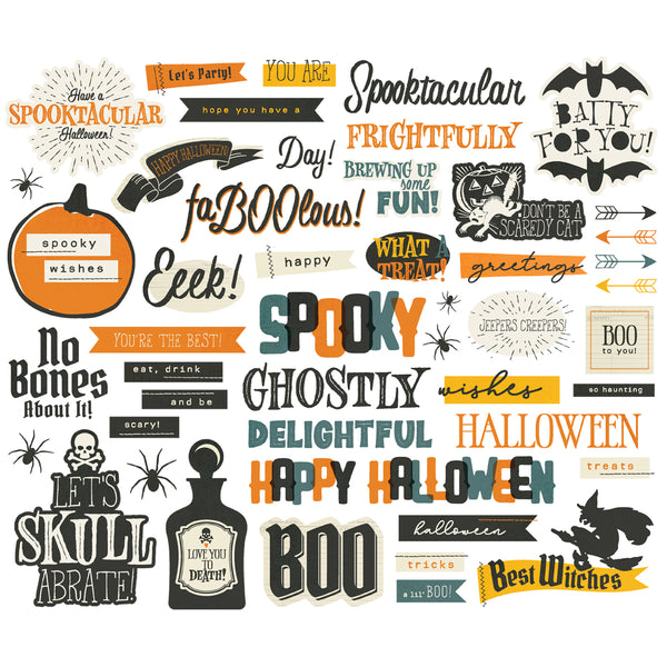 Simple Stories Simple Vintage Scary Stories Ephemera