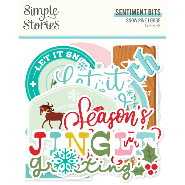 Simple Stories Snow Pine Lodge Ephemera
