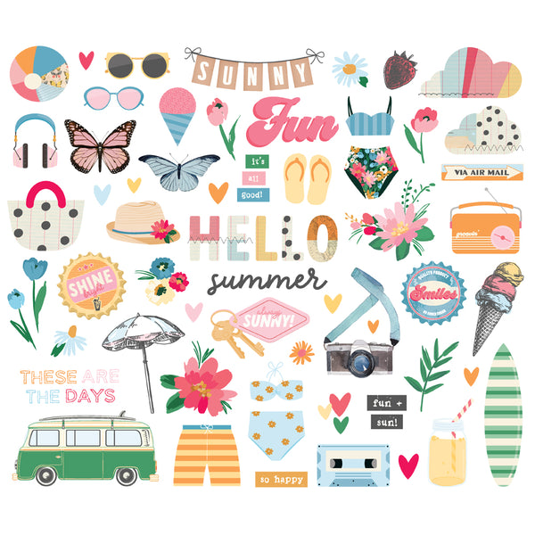 Simple Stories Sunny Days Ephemera