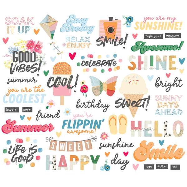 Simple Stories Sunny Days Ephemera