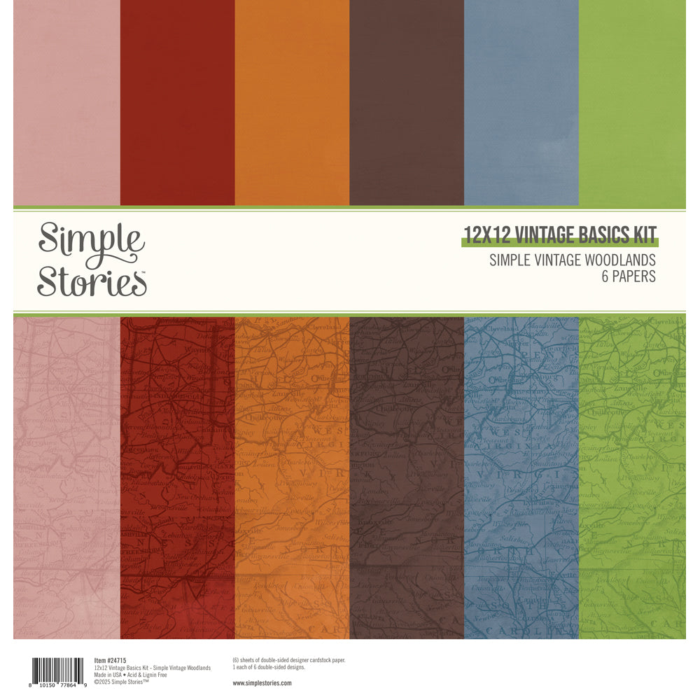 Simple Vintage Woodlands Basics Kit
