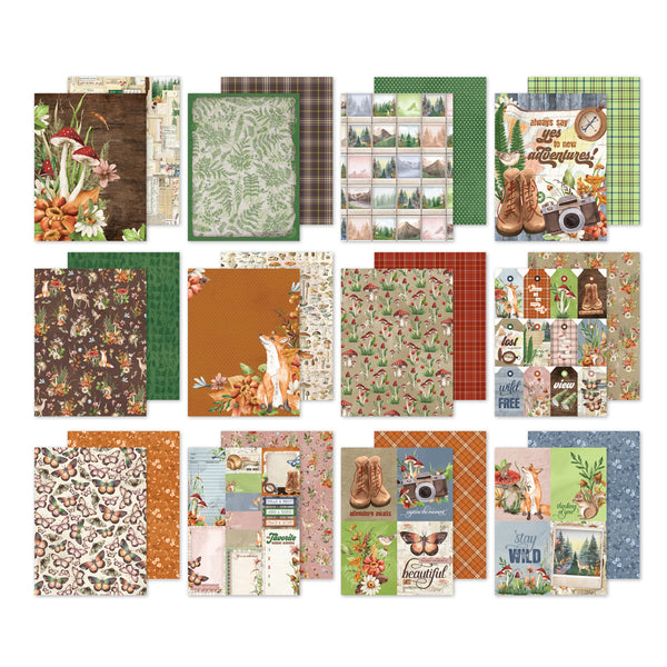Simple Vintage Woodlands 6x8 Paper Pad