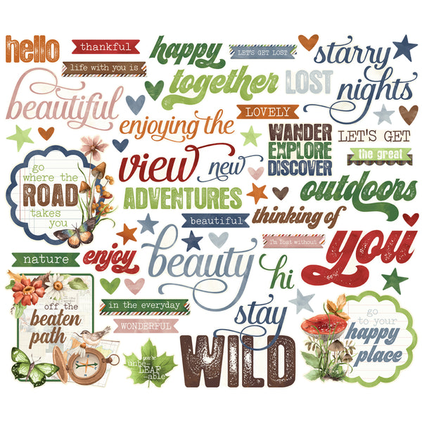 Simple Vintage Woodlands Ephemera