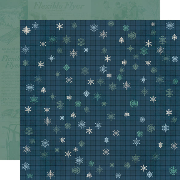 Simple Stories Simple Vintage Flannel Season 12x12 Paper Collection