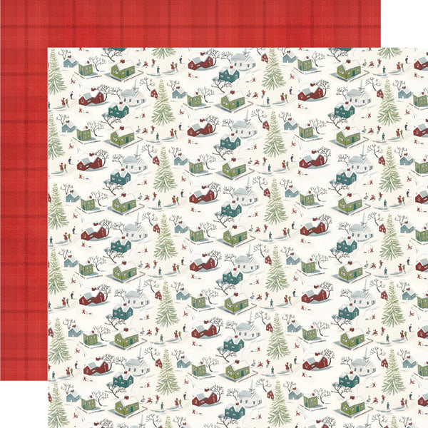 Simple Stories Simple Vintage Flannel Season 12x12 Paper Collection