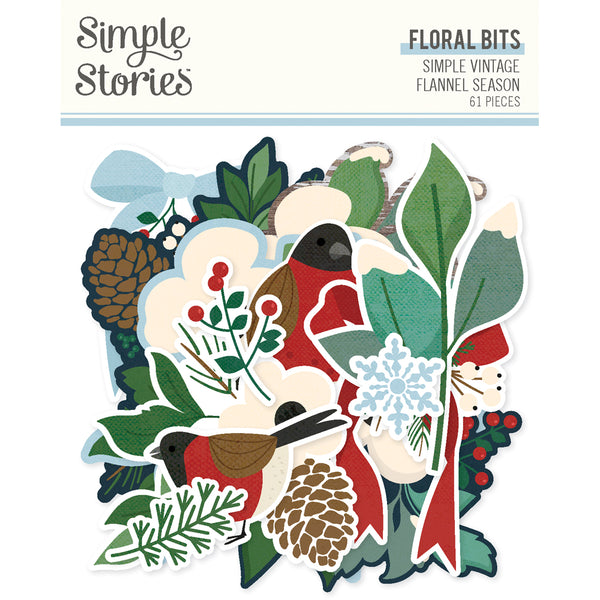 Simple Stories Simple Vintage Flannel Season Ephemera Collection